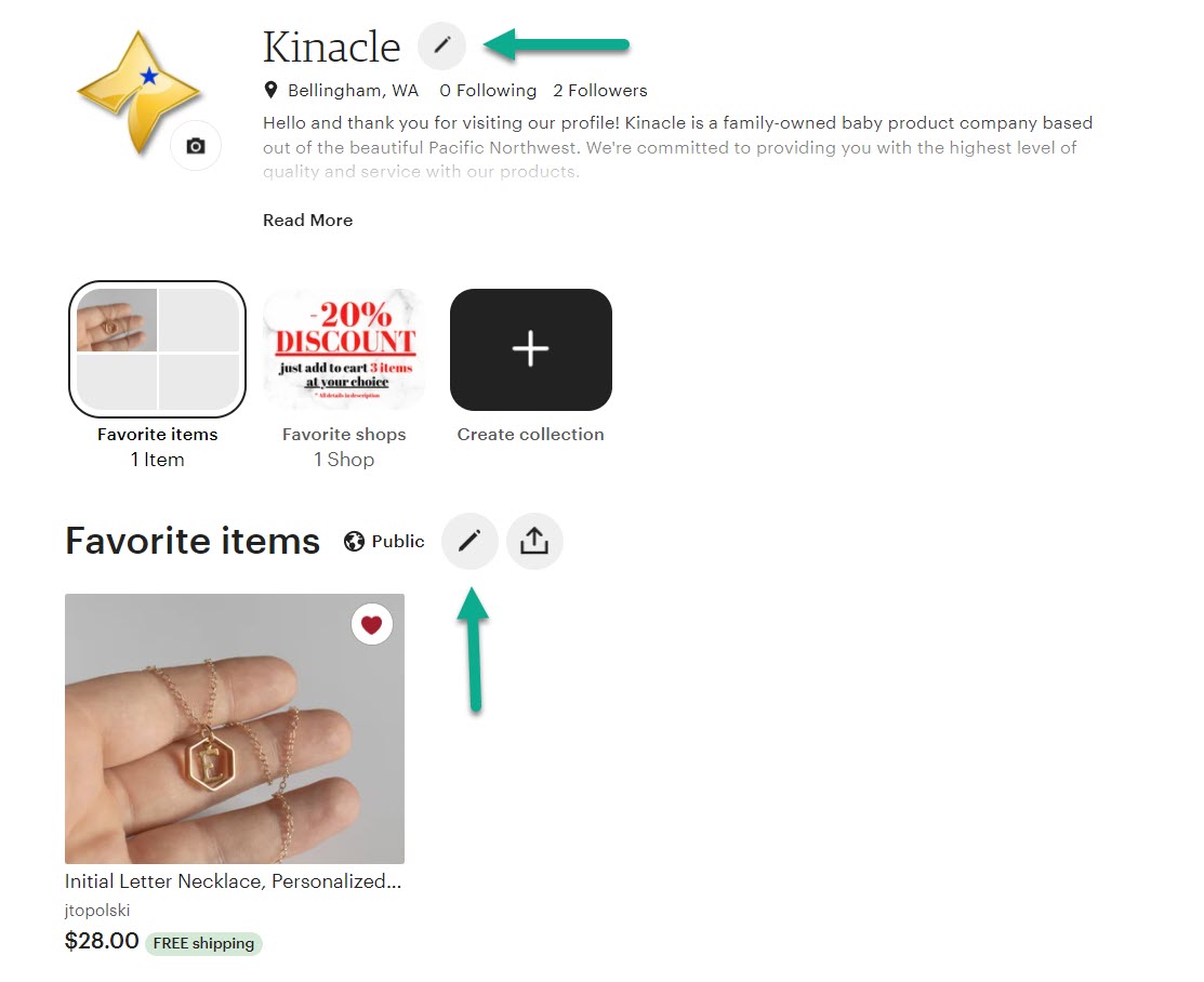 How To Make Your Etsy Profile Private - James McAllister Online