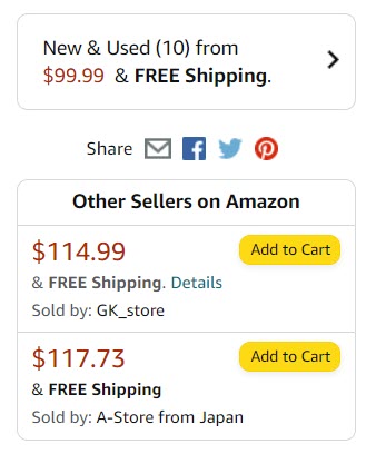 Other Sellers On Amazon