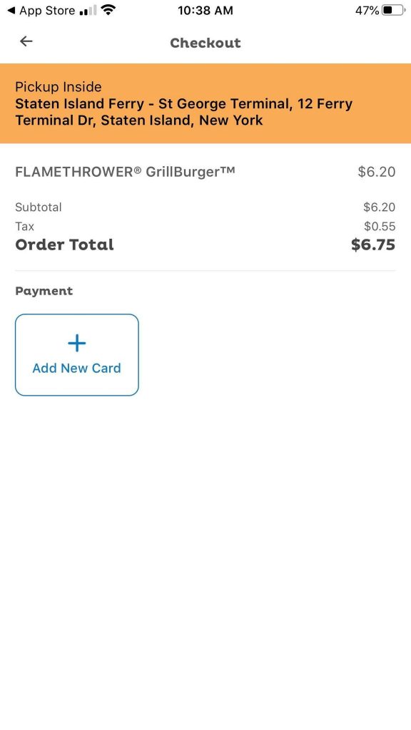 Payment Options In The Dairy Queen App