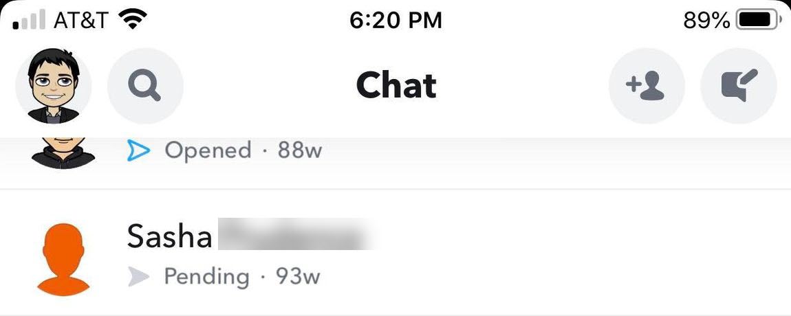 What Does The Grey Double Arrow Mean On Snapchat