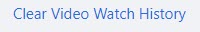 Clear Video Watch History Button Facebook