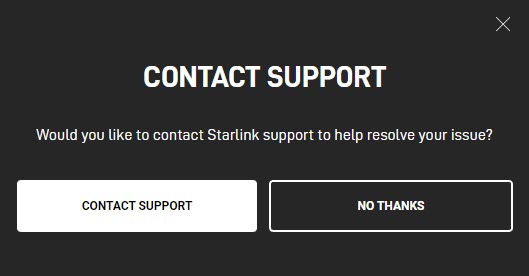 Contact Starlink Support