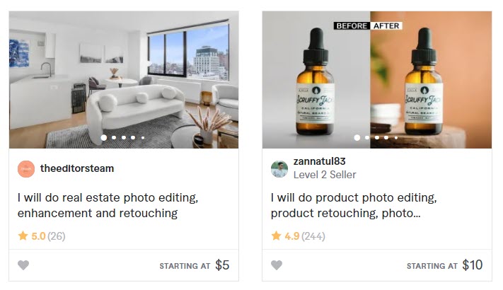 Photo Enhancement Gigs Fiverr