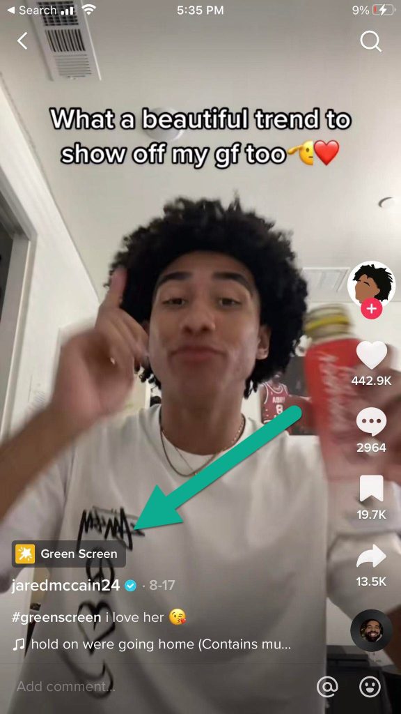 Tap On Effect TikTok