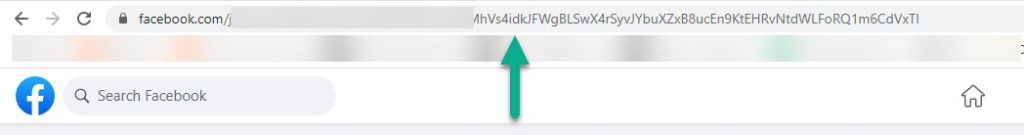 Facebook Post Link, Address Bar, Computer