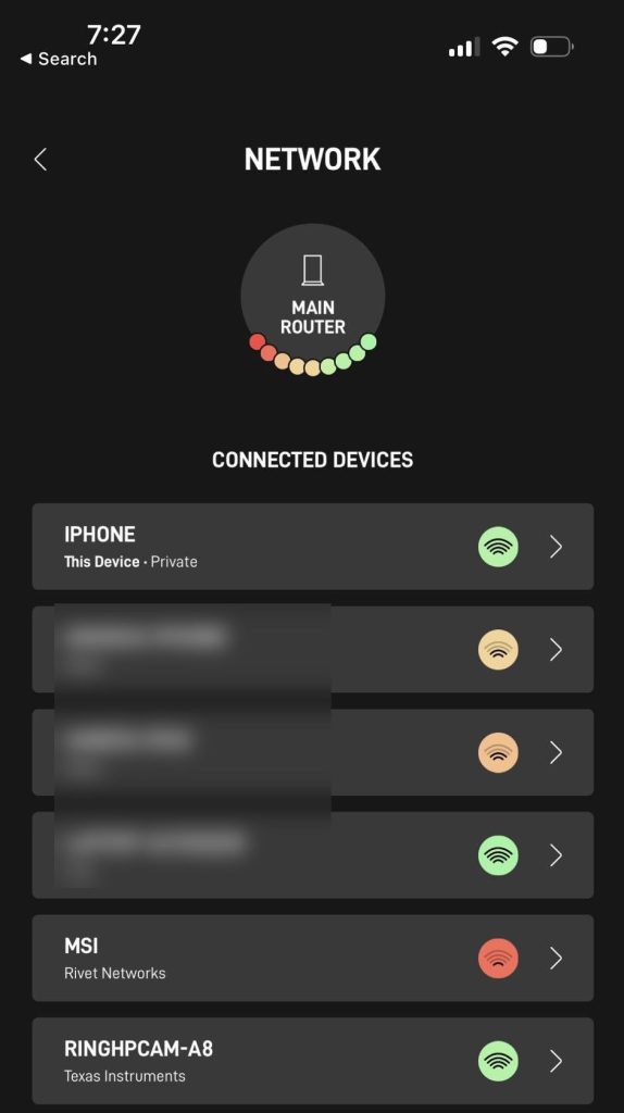 Starlink Connected Devices