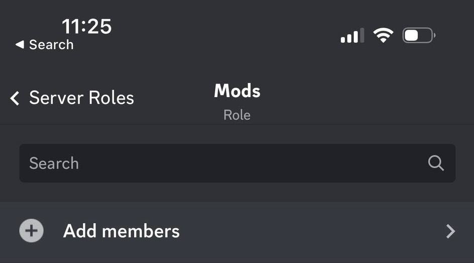 Add Member To Role, Discord Mobile App