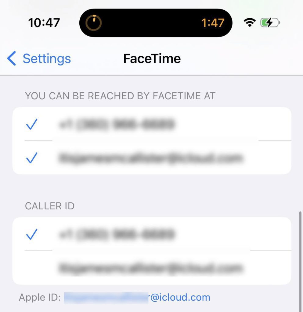 You Can Be Reached By FaceTime At - iPhone